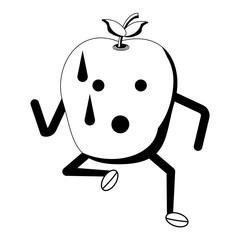 kawaii apple icon image