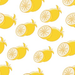 pattern lemon fruit
