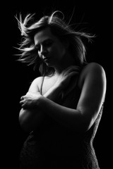 Naklejka premium Mature Woman