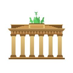 Brandenburg gate Berlin Germany