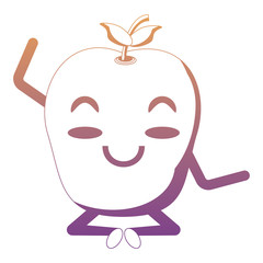 kawaii apple icon image