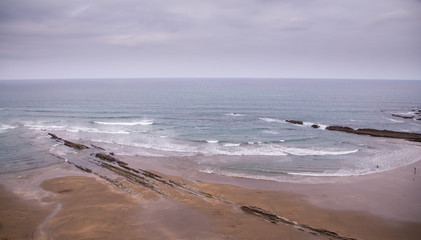 Fototapeta premium Cliffs of Zumaia, Basque Country (Spain)