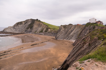 Cliffs of Zumaia, Basque Country (Spain)