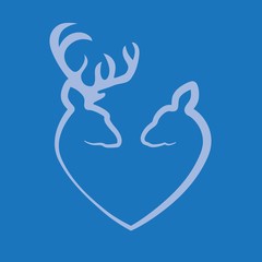 Winter stencil cards