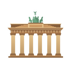 Brandenburg gate Berlin Germany © tetreb