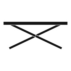 Market counter icon, simple style