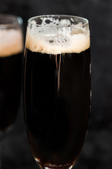 Black Velvet - stout and champagne cocktail