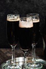 Black Velvet - stout and champagne cocktail