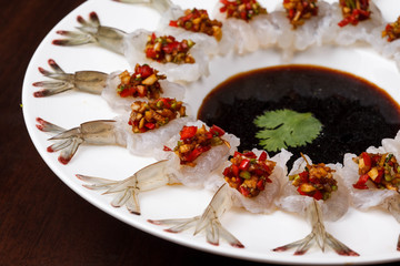  Fresh Shrimps in Fish Sauce
