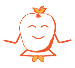 kawaii apple icon image