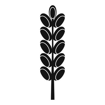 Field spike icon, simple style