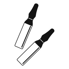 Iodine sticks icon, simple style