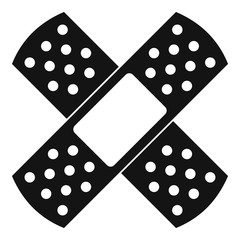 Patch icon, simple style