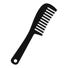Comb icon, simple style