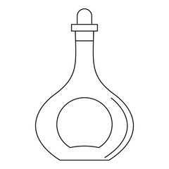 Carafe icon, outline style