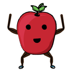 kawaii apple icon image
