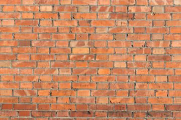 Obraz premium Background of the old red brick wall