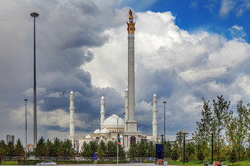 ASTANA, KAZAKHSTAN - JULY 2, 2016: Monument 