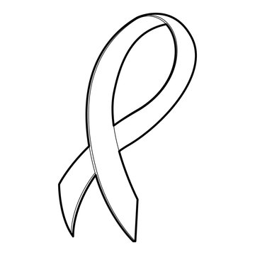 Cancer Ribbon Outline Images – Browse 4,574 Stock Photos, Vectors, and  Video