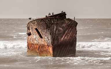 Schiffswrack Marokko