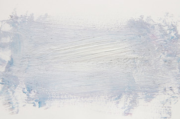 watercolor brush stroke over white background.