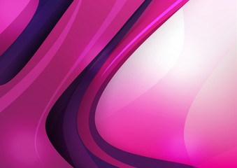 Abstract background purple and pink curve and layerd element vector illustration 004