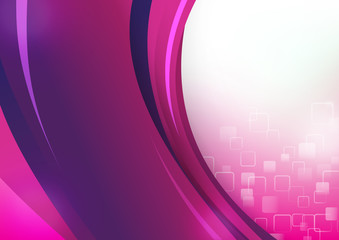 Abstract background purple and pink curve and layerd element vector illustration 004