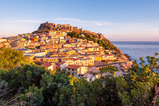 Castelsardo (Castheddu, Casteddu Sardu), Sardinia, Italy