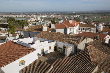 Fototapeta na wymiar View of Evora