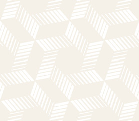 Vector seamless subtle pattern. Modern stylish abstract texture. Repeating geometric tiles from striped elements
