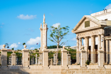 Christopher Columbus cemetery in Havana Cuba beautiful day