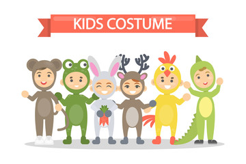 Kids costumes set.