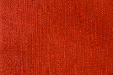 Fototapeta premium Red paper texture with embossing and stamping