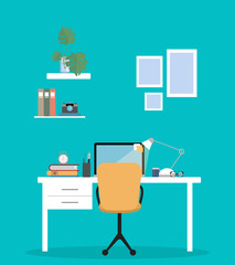 Office at home.