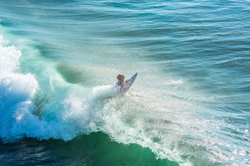 Obraz premium jeux de vagues