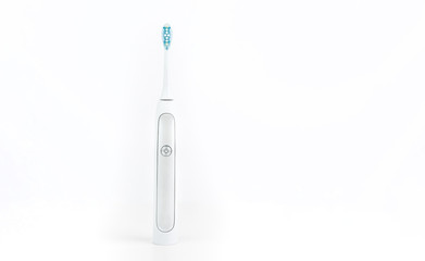 Electric Toothbrush On White background