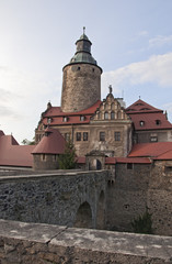 Fototapeta na wymiar polish castles and palaces-castle Czocha