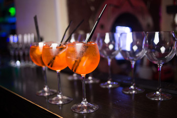 alcoholic drink with ice