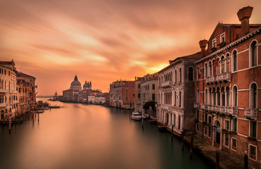 Fototapeta na wymiar Sunrise at Venice
