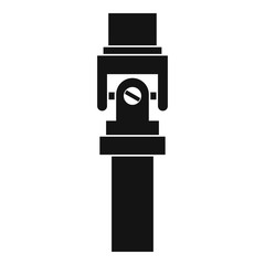 Mechanic detail icon, simple style