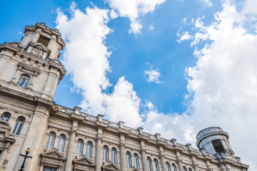 Historic monument building in la Havana Cuba