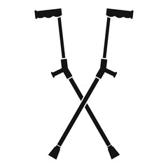 Other crutches icon, simple style