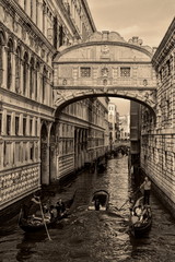 Naklejka premium Venedig, Seufzerbrücke