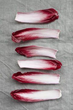 Radicchio leaves