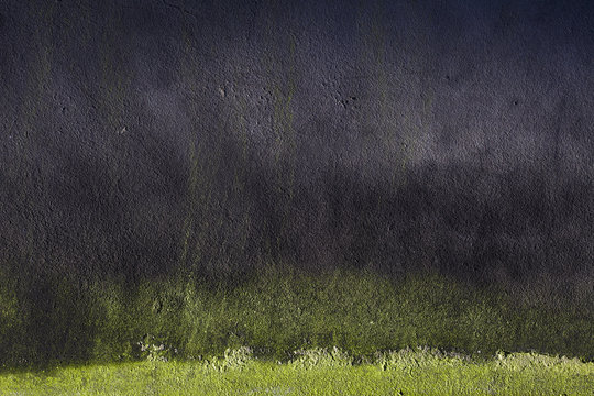 Patina on Stone Wall