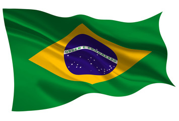 ブラジル　 国旗　旗　アイコン