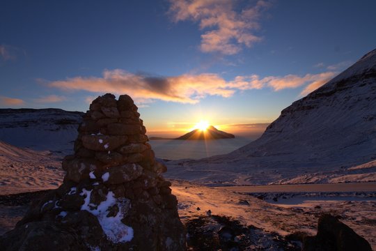 Winter in the north Atlantic 