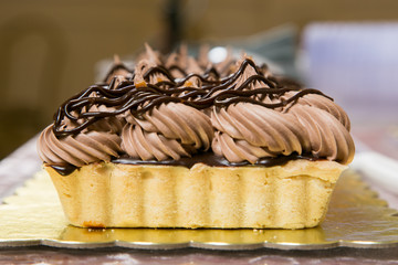 A delicious dessert from a stunning wedding  