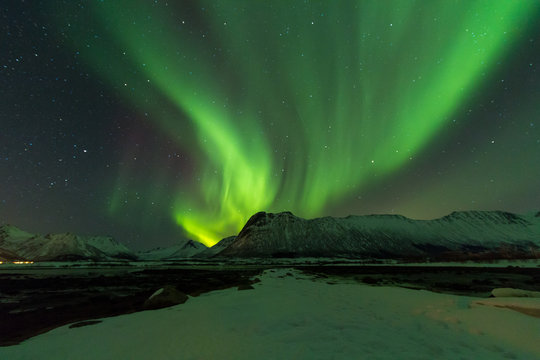 Polarlichter in Norwegen