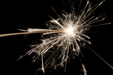Close Up of a Sparkler Background
